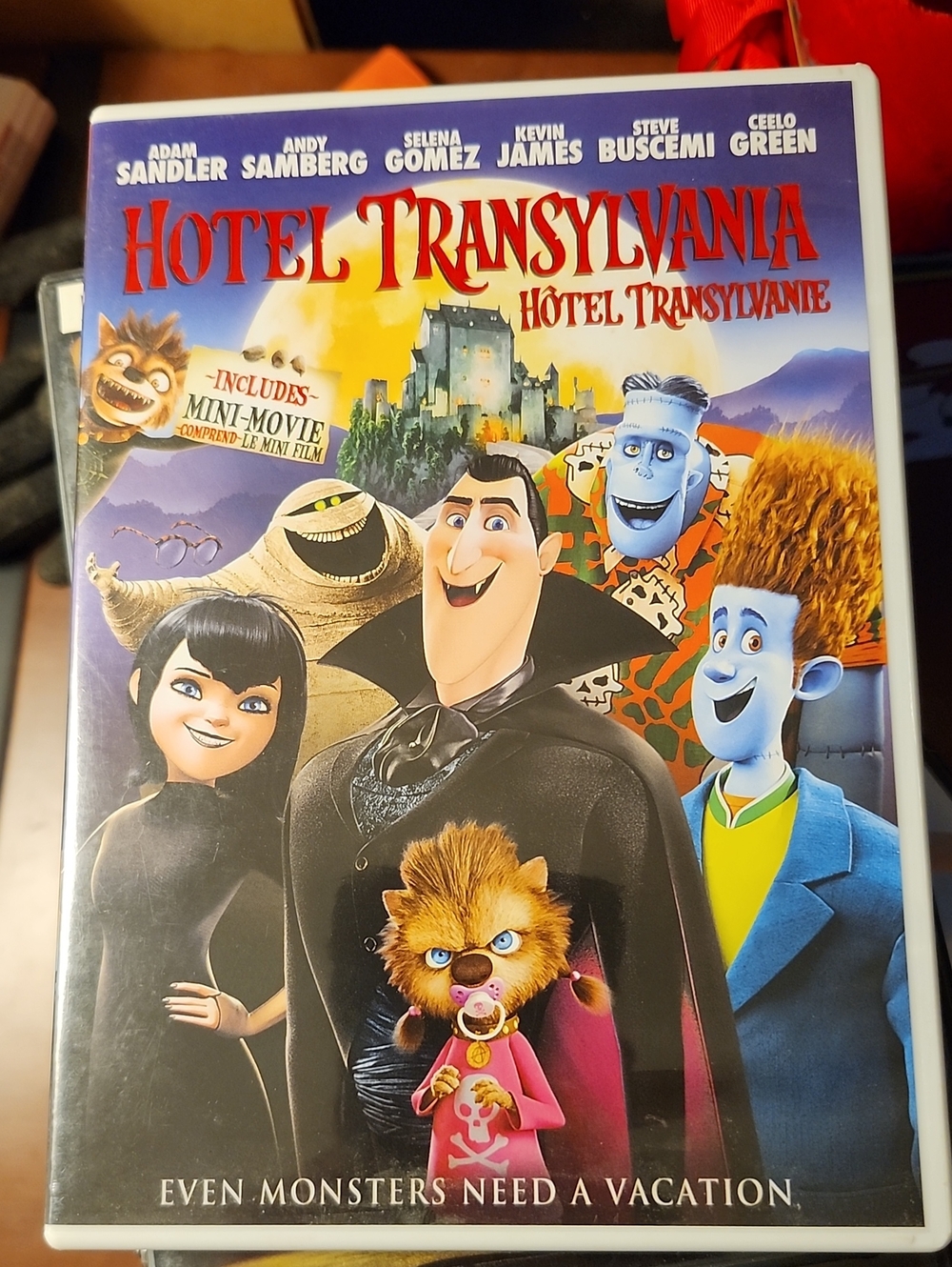 Hotel Transylvania DVD